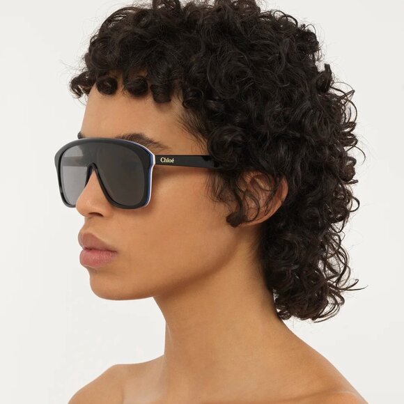 Chloe Pilot Sunglasses - Picture 3 of 5